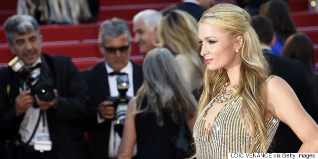 Paris Hilton Breaks The 'No Selfie' Rule At Cannes