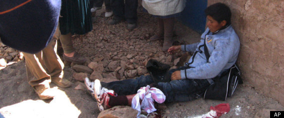 Peru Mine Protest Killed Police