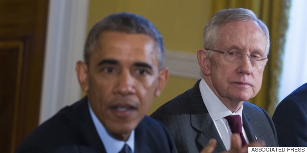 Harry Reid Calls Trade Push By Obama And GOP 'Insanity'