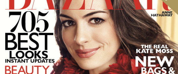 Anne Hathaway Harpers Bazaar