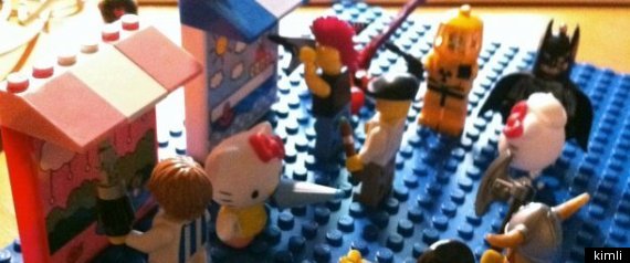 The Riot In Lego