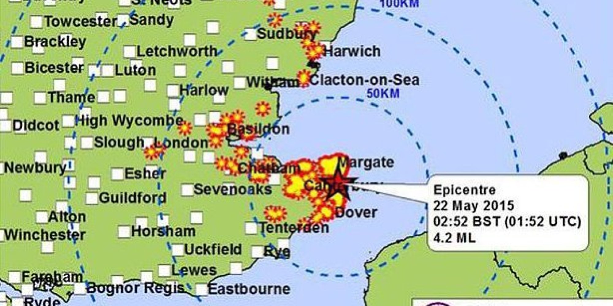 Earthquake In Kent Measuring 42 Magnitude Shakes Houses Across County