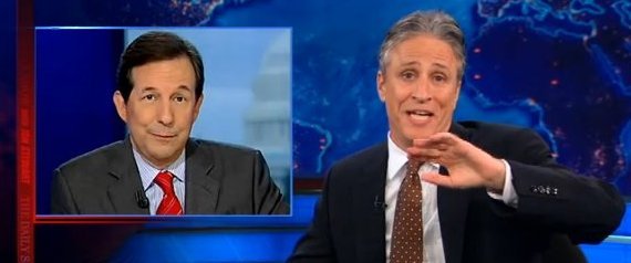 Jon Stewart Chris Wallace