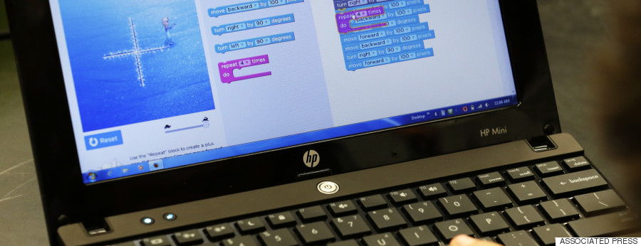 coding students