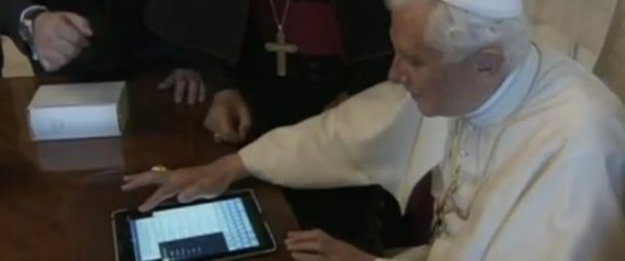 Pope First Tweet