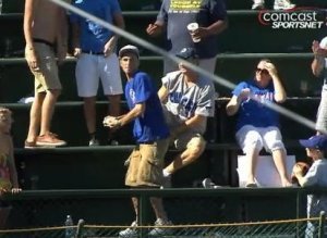 Cubs Fan Miguel Tejada