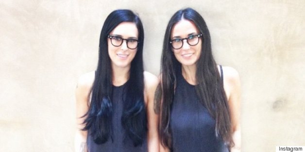 Rumer Willis And Demi Moore Are #Twinning In New Instagram Pic