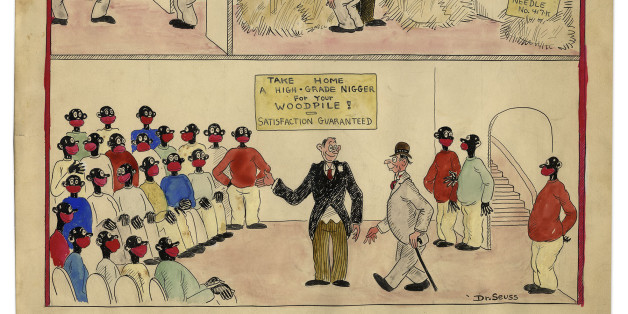 One Particularly Upsetting And Racist Dr. Seuss Cartoon Is