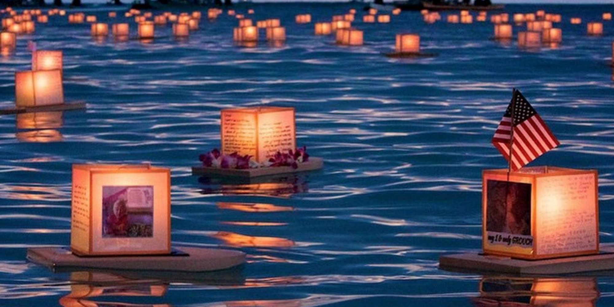 Hawaii Celebrates Memorial Day With A Glowing Sea Of Memories HuffPost