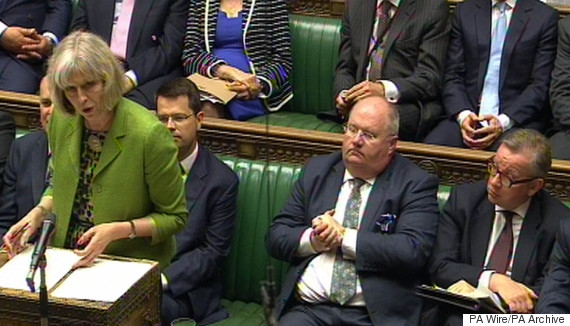 theresa may house of commons