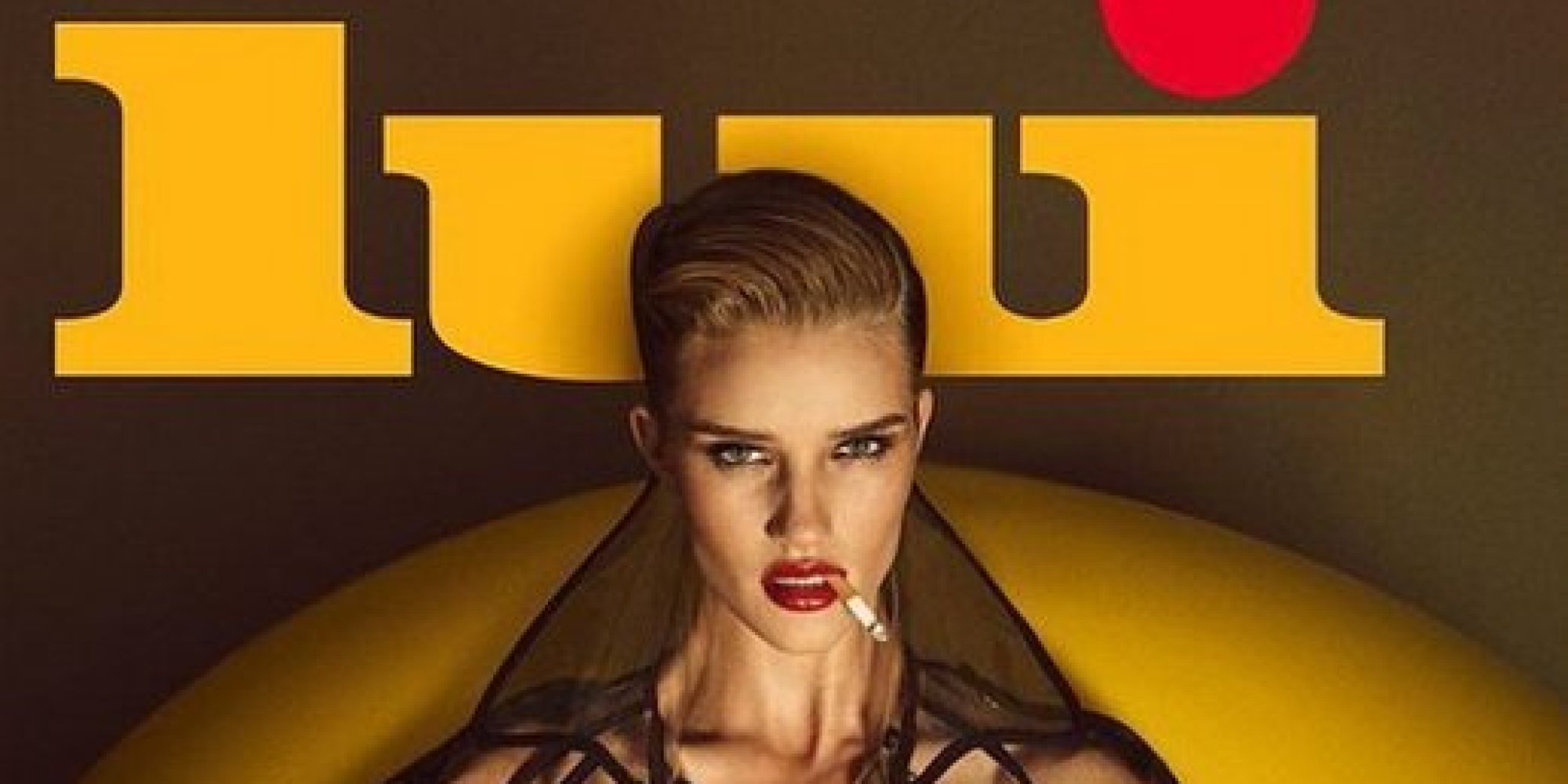 Rosie Huntington-Whiteley Strips Down For Lui Magazine (NSFW)