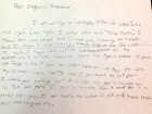 Sixth-Grader Pens Adorable Apology After Prank Calling 911