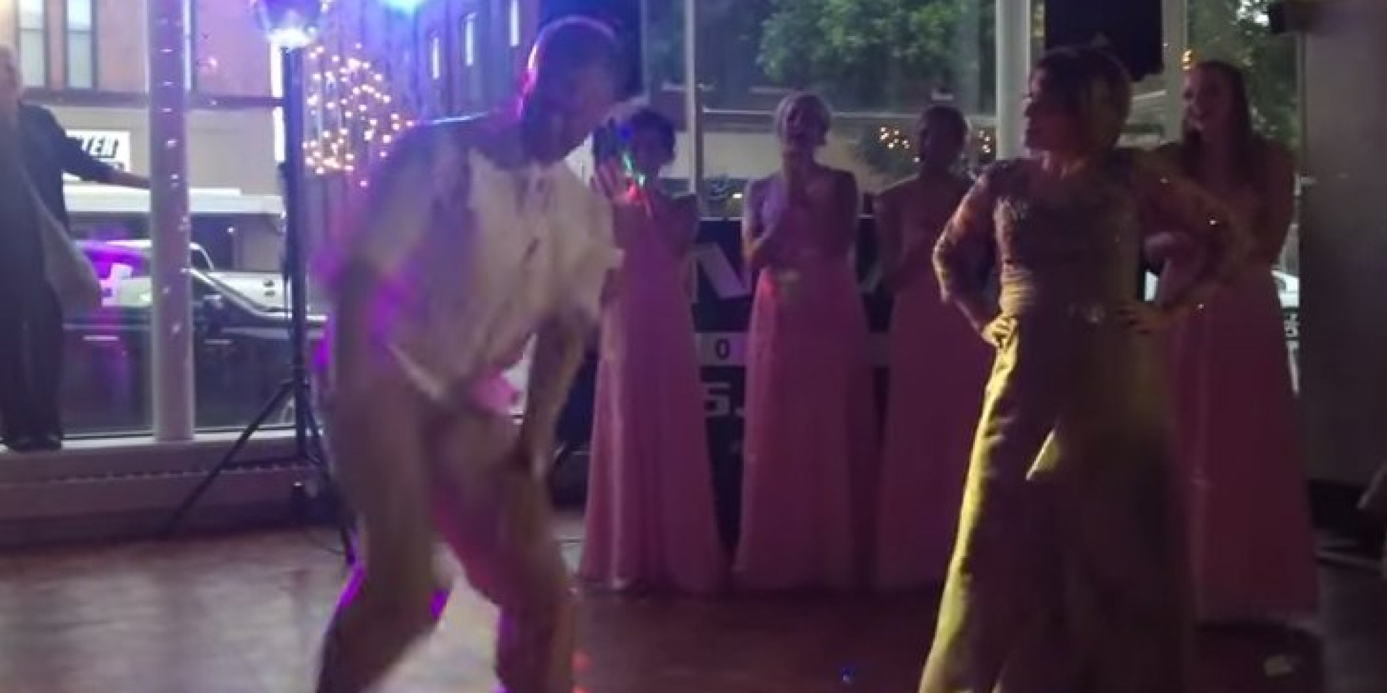 Groom And His Mom Go Head-To-Head In Epic Dance Battle - Huffington Post