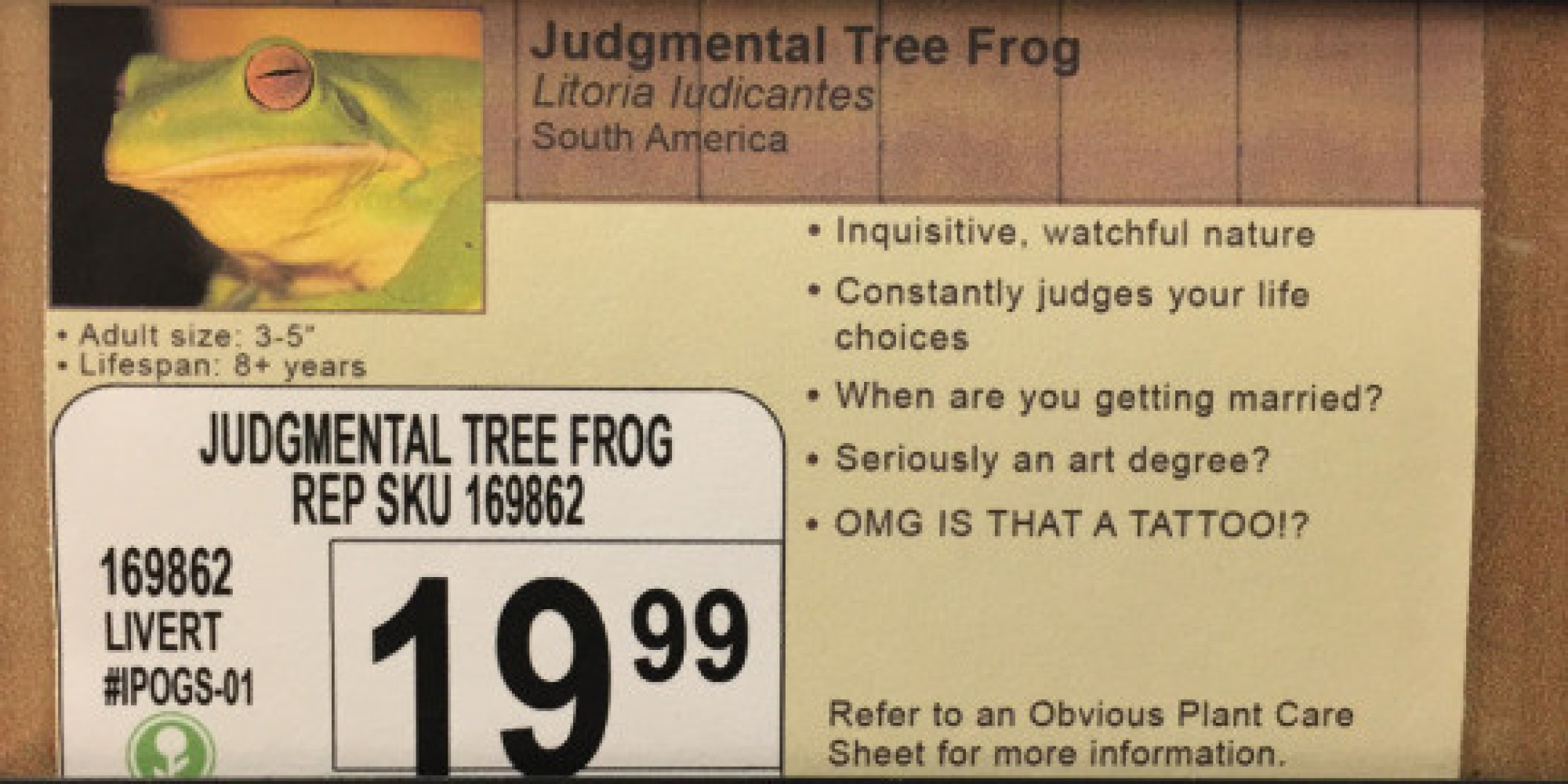 Man Replaces Pet Store Signs With What We're All Really Thinking HuffPost