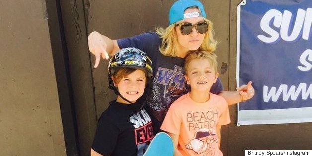 Britney Spears Is The Coolest Skater Mom