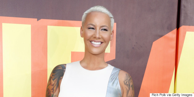 Amber Rose Tans Topless To Avoid More Awkward Tan Lines