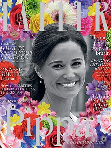 pippa middleton images. Pippa Middleton Covers Tatler (PHOTO, POLL)