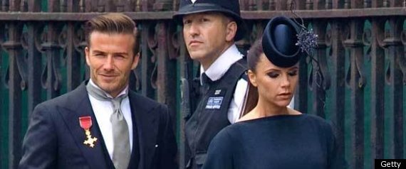 David And Victoria Beckham