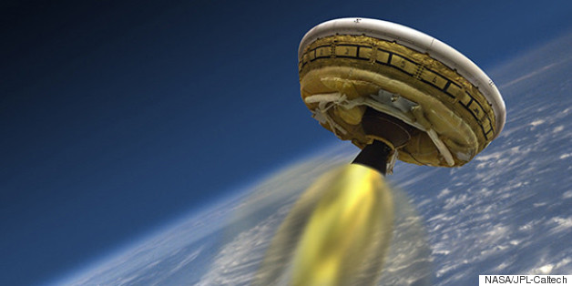 NASA Scrubs Flying Saucer Test