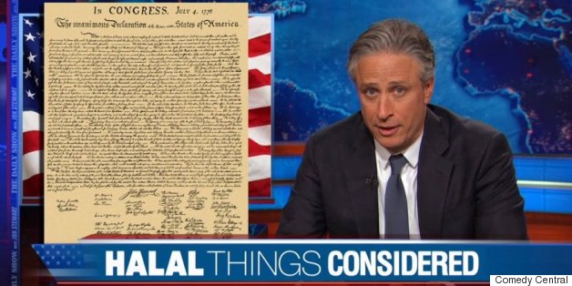 Jon Stewart Learns How Muslims Can Be Less Scary And More American