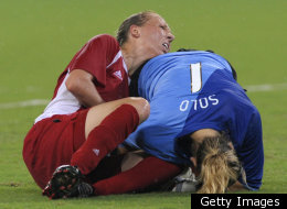 On The Soccer Field, Women Aren't Faking It