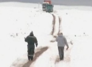 Desert Snowstorm