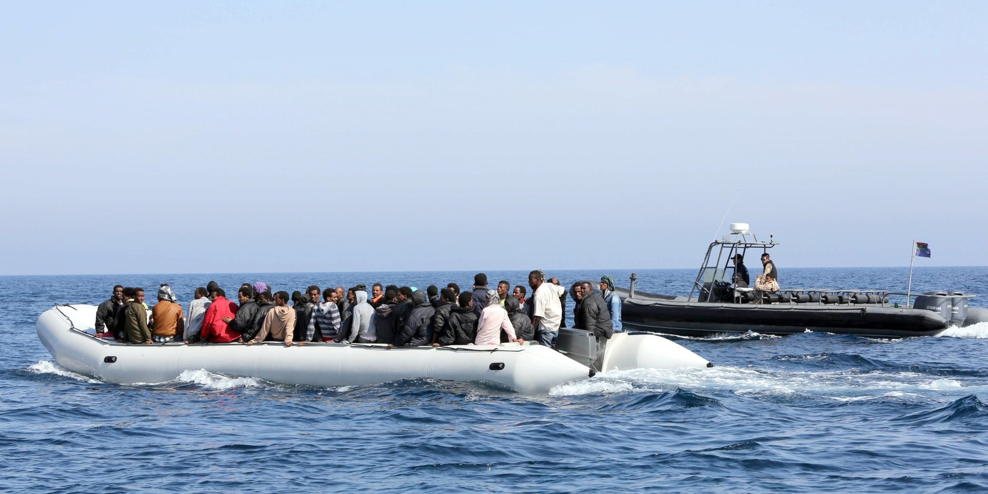 Thousands Of Migrants Rescued In The Mediterranean Sea Huffpost