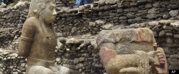 Maya Sculptures
