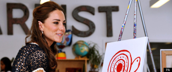 Kate Middleton Los Angeles Art