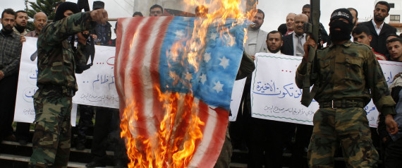 BURNING AMERICAN FLAG IRAQ