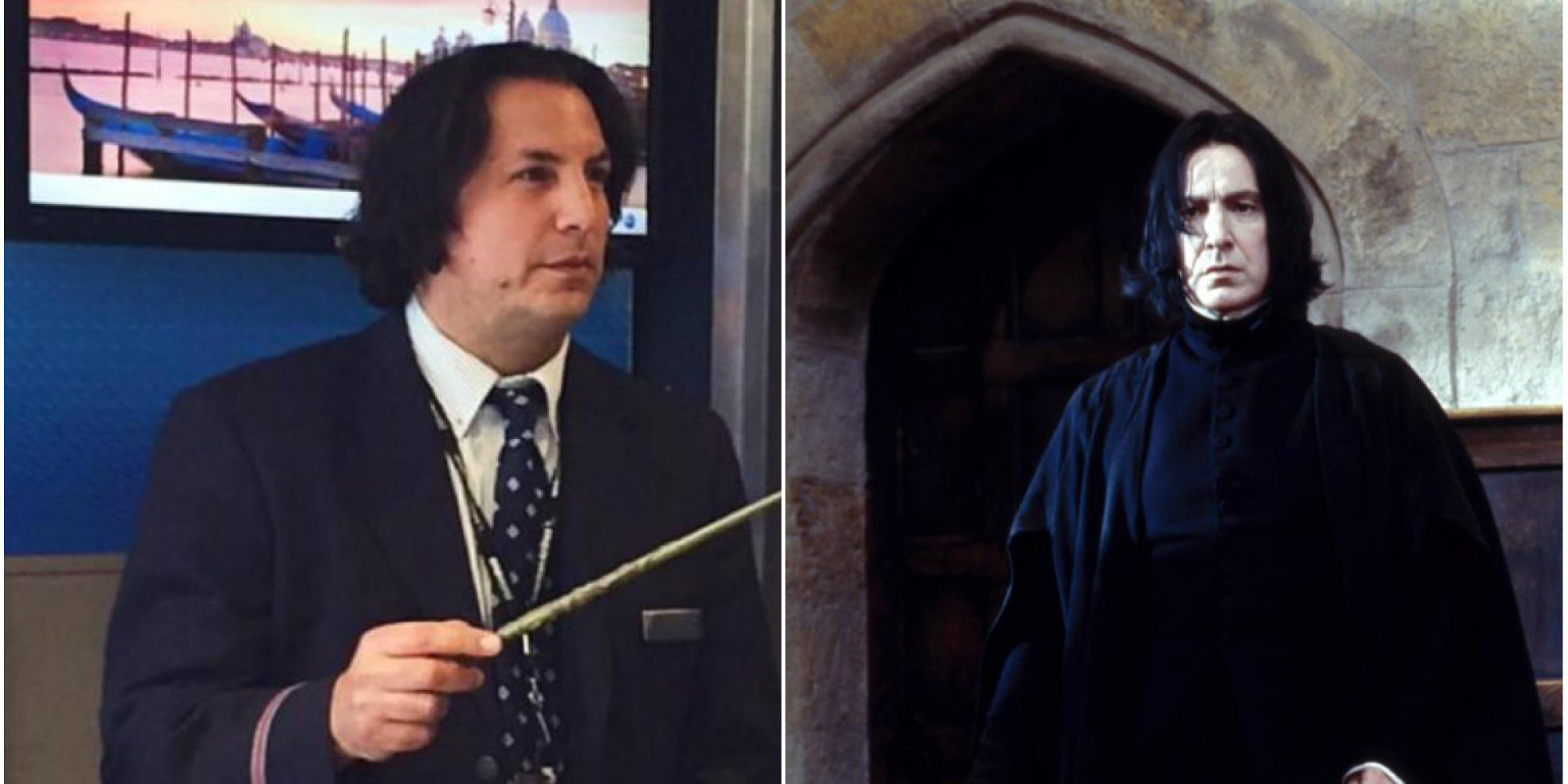 Snape From 'Harry Potter' Now Works For American Airlines Among Common