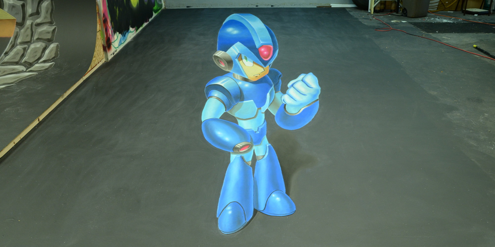 12 Incredible 3D Chalk Illustrations That'll Kick You Right In The