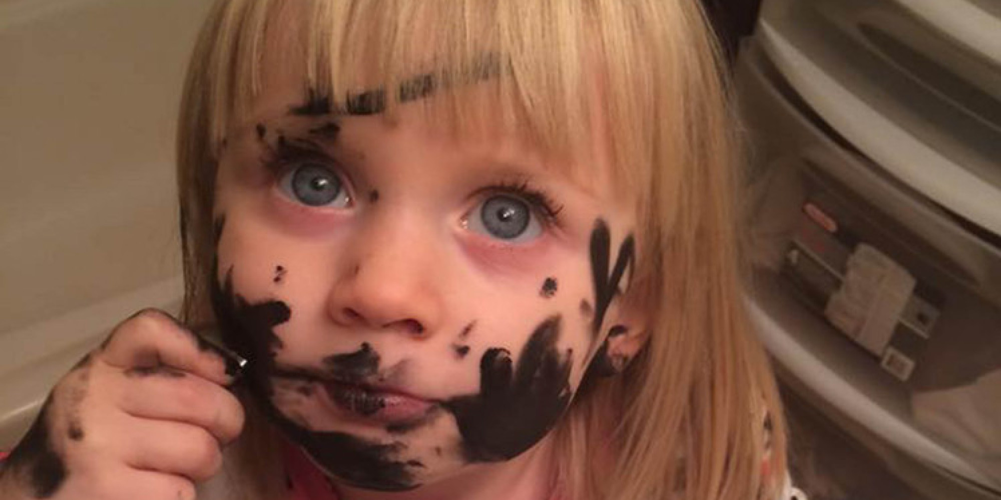 This Is What Happens When Kids Discover Makeup | HuffPost