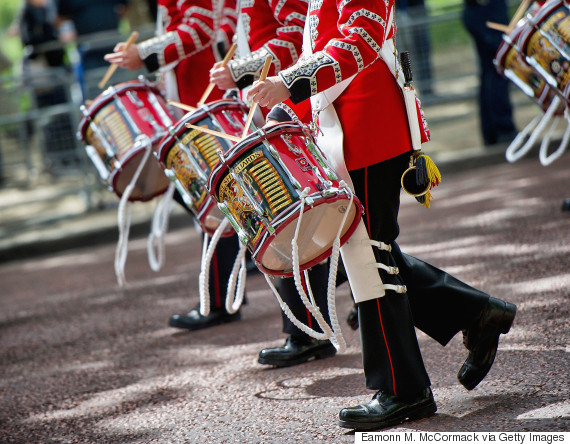 trooping the colour