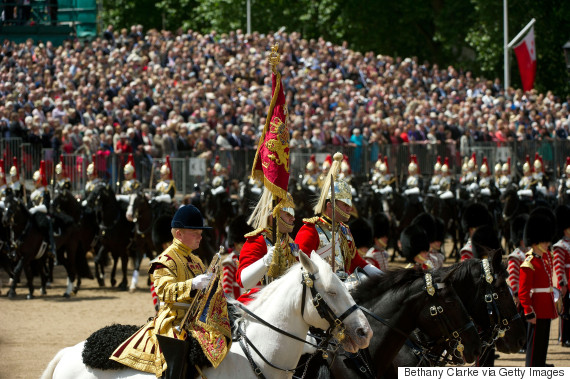 trooping the colour horses