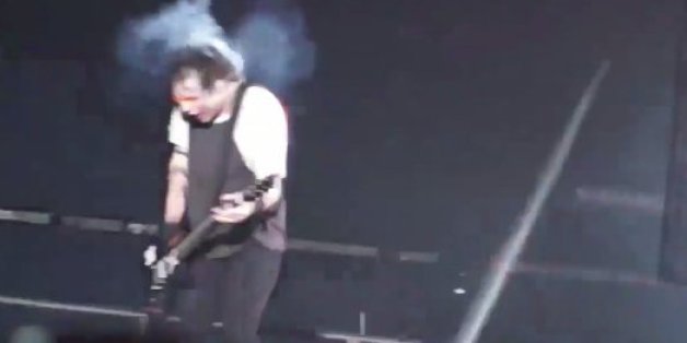 '5 Seconds Of Summer' Guitarist Caught On Fire During Concert