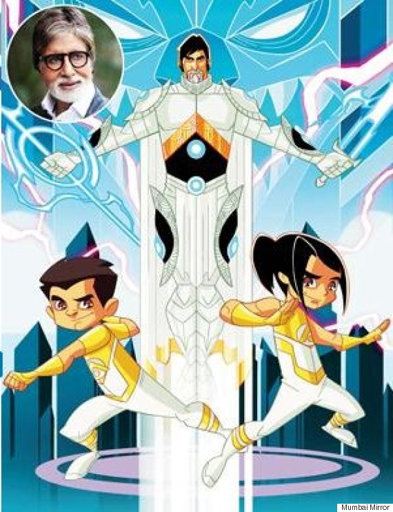 Amitabh Bachchan To Play A Toon Superhero For An Upcoming Animated TV ...