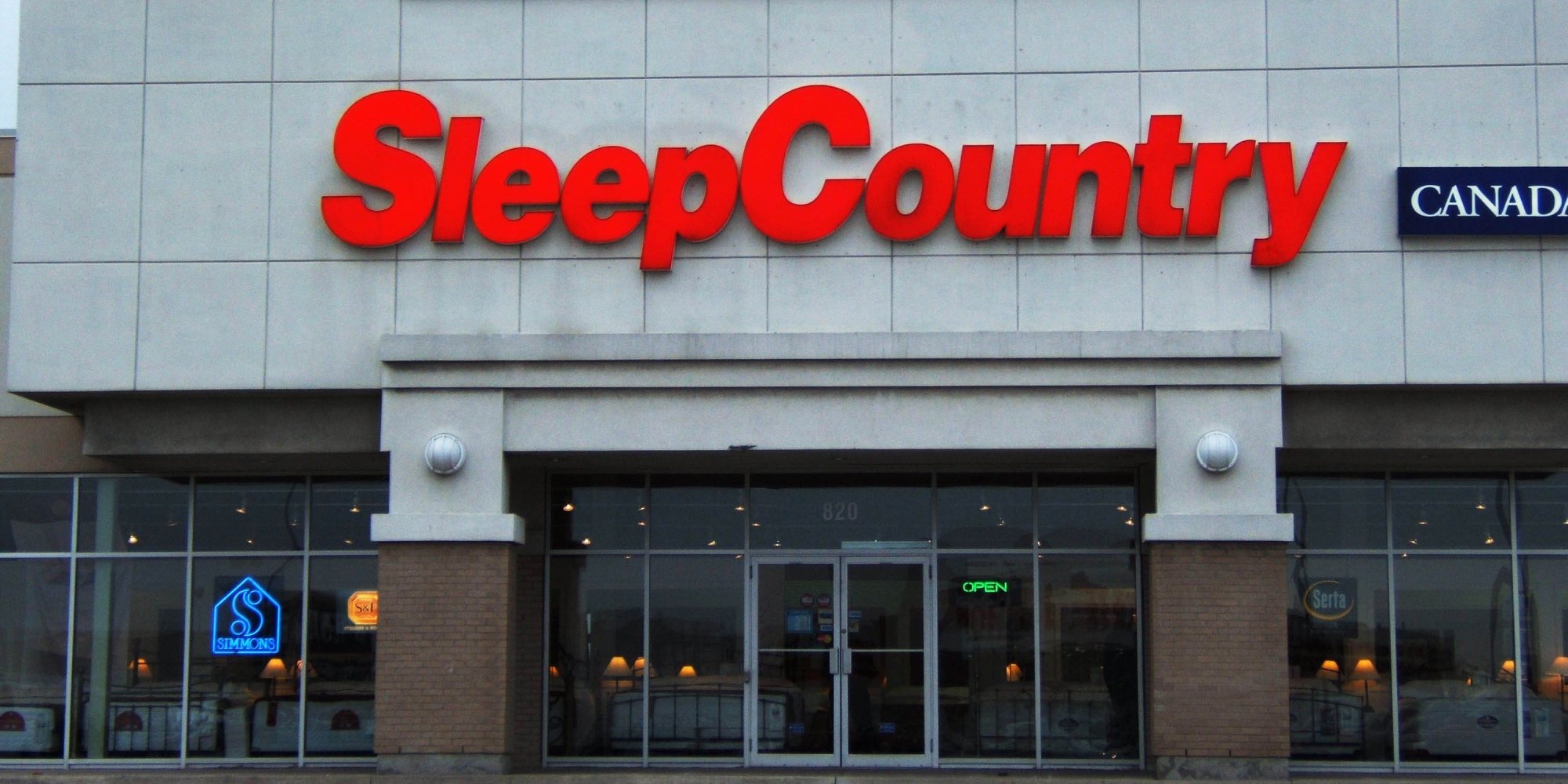 sleep country canada pillow top mattress