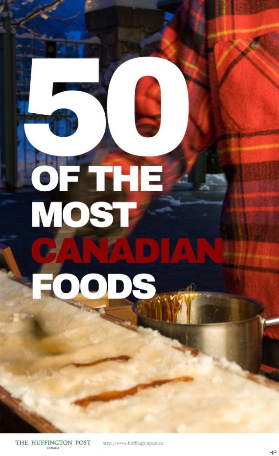 What are some Canadian foods?