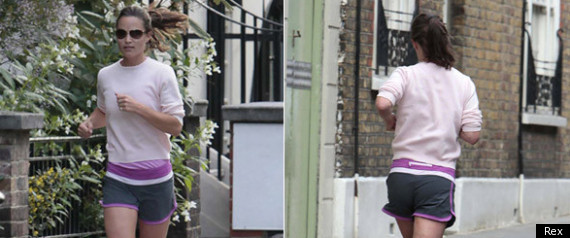 Pippa Middleton Jogging