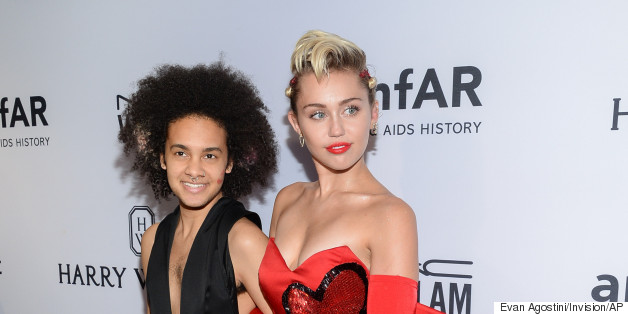 Miley Makes A Statement In More Ways Than One At The amfAR Gala