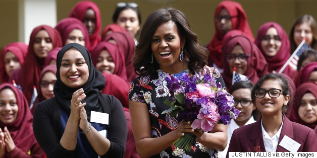 Michelle Obama's Message To A Group Of Young Muslim Girls