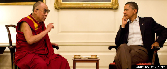 Dalai Lama Obama