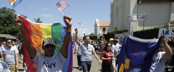 Troops Gay Pride Parade