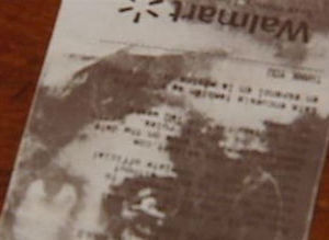 Jesus Walmart Receipt