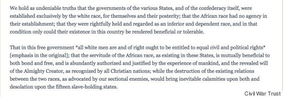 texas secession statement