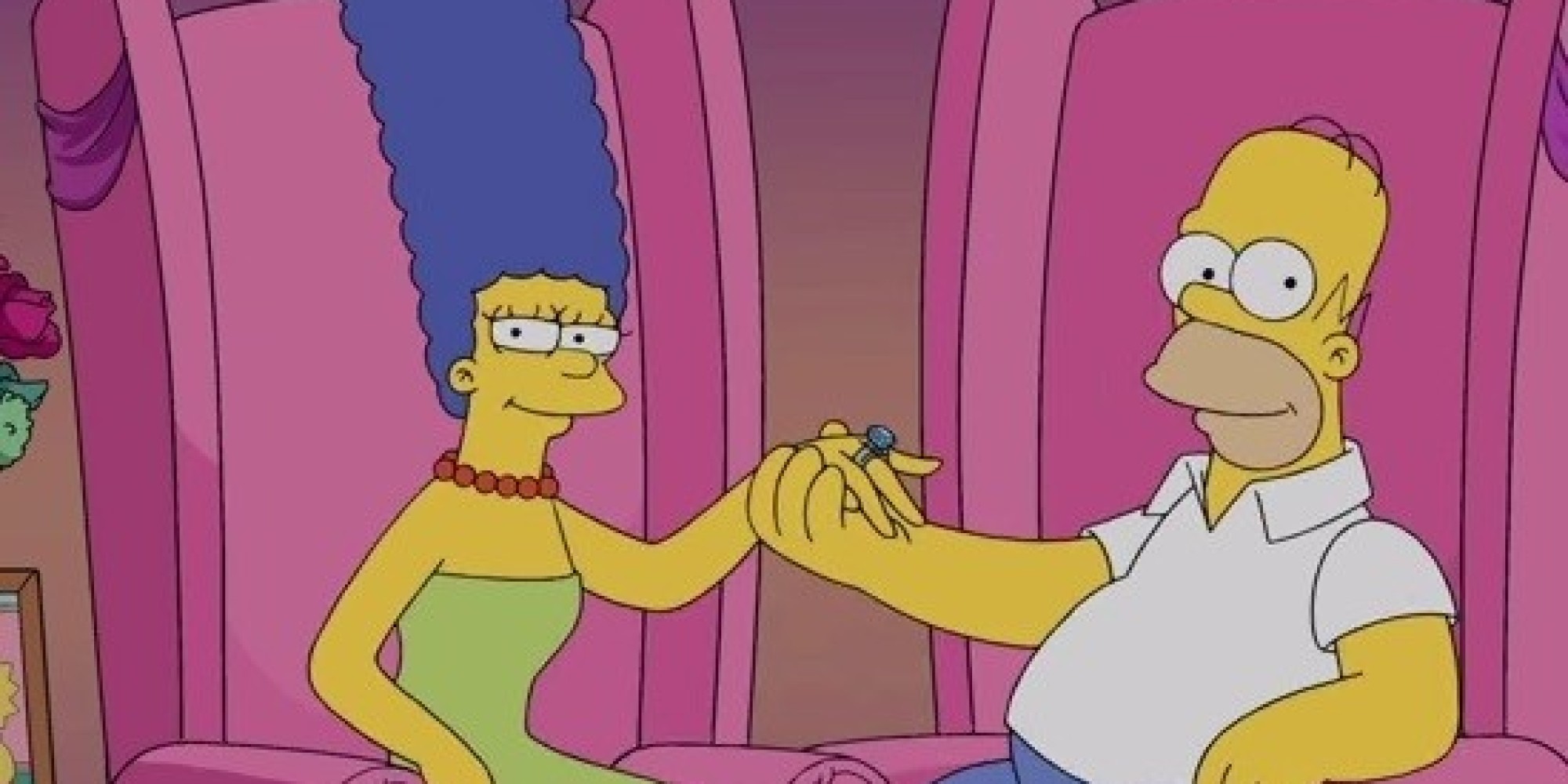 Woo Hoo Homer And Marge Simpson Arent Divorcing After All Huffpost 1758