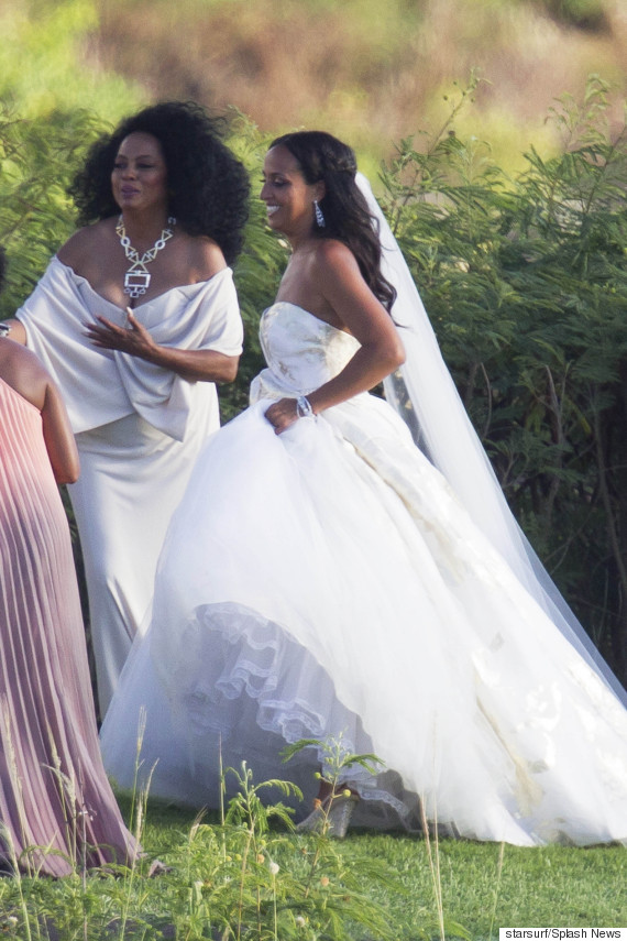 Shared: Diana Ross Dazzles As Mother-Of-The-Bride At Her Daughter's Wedding -2
