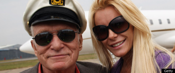 Hugh Hefner Crystal Harris Spilt