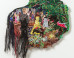 Embroidered Paintings Conjure Fantasy Mashup Of 'The Bachelor' And 'OITNB'